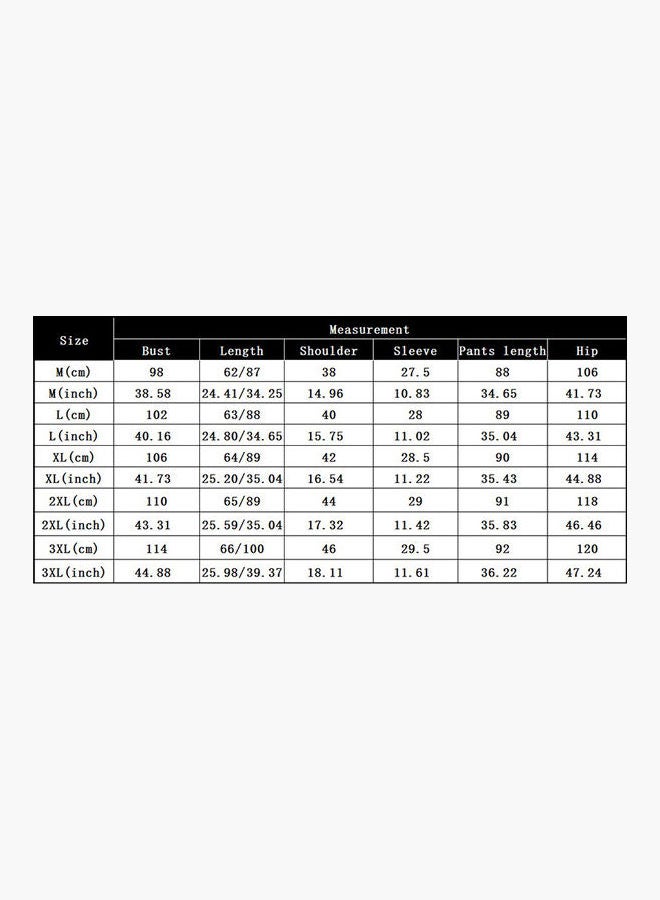 Women Round Collar Short Sleeve Tops And Printing Wide Leg Pants Set Rose - Image 2