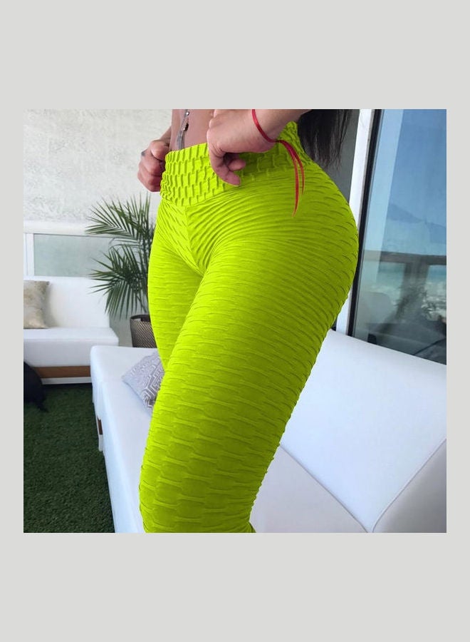 Women Breathable Leggings Yellow  - Image 5
