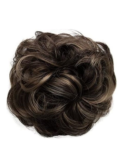 Bun Up Scrunchie Hair Extensions Brown 8.11inch