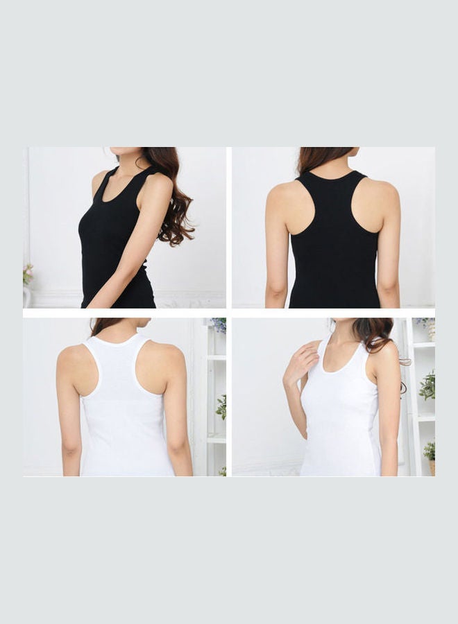 Generic - Soft Cotton Knitted Sleeveless Vest Grey - Image 1