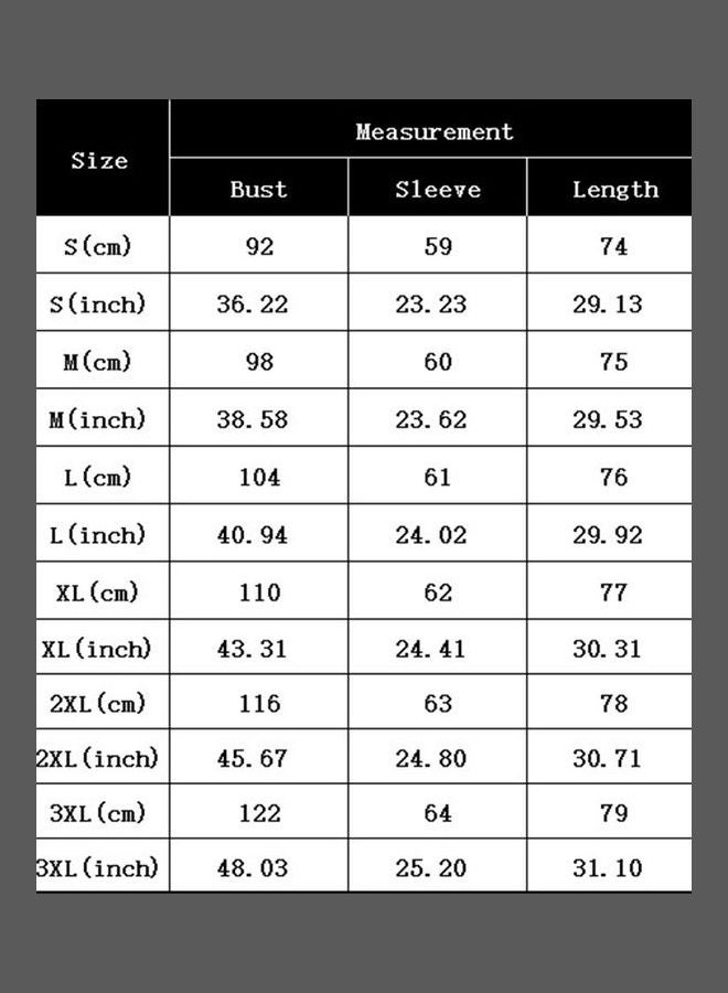 Cotton Fashion Printed Loose Long Sleeves Dresss White  - Image 2