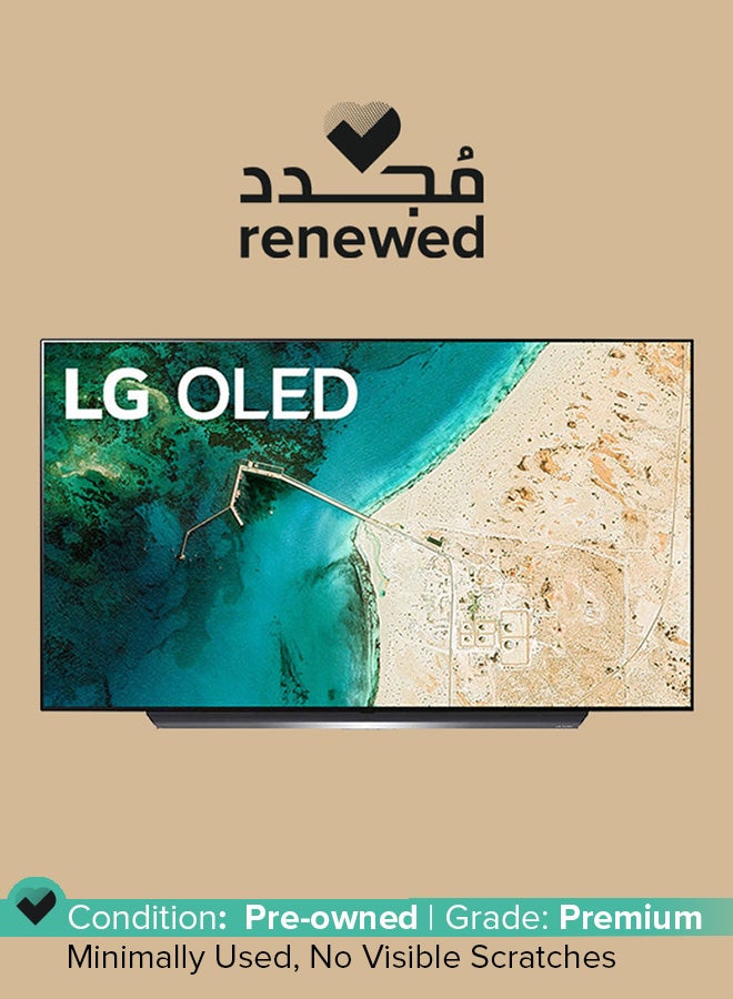 LG - Renewed - 55-Inch Class 4K Smart OLED TV OLED55CX Black - Image 1