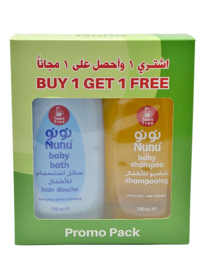 نونو Baby Shampoo+Bath 500+500 