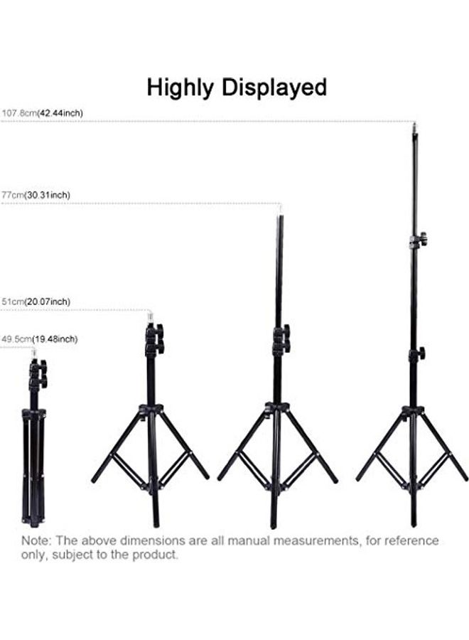 تيكنو ماونتس - حلقة بإضاءة LED أسود - Image 1