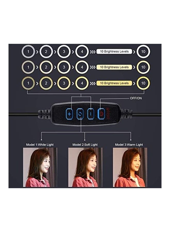تيكنو ماونتس - حلقة بإضاءة LED أسود - Image 1