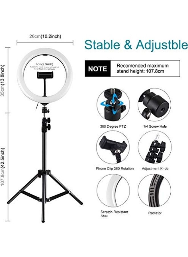 تيكنو ماونتس - حلقة بإضاءة LED أسود - Image 1