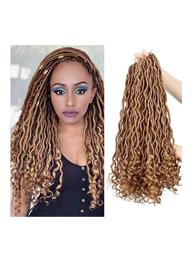 Wavy Crochet Hair Locs Gold 11.85inch - v1608631330/N43262691A_1