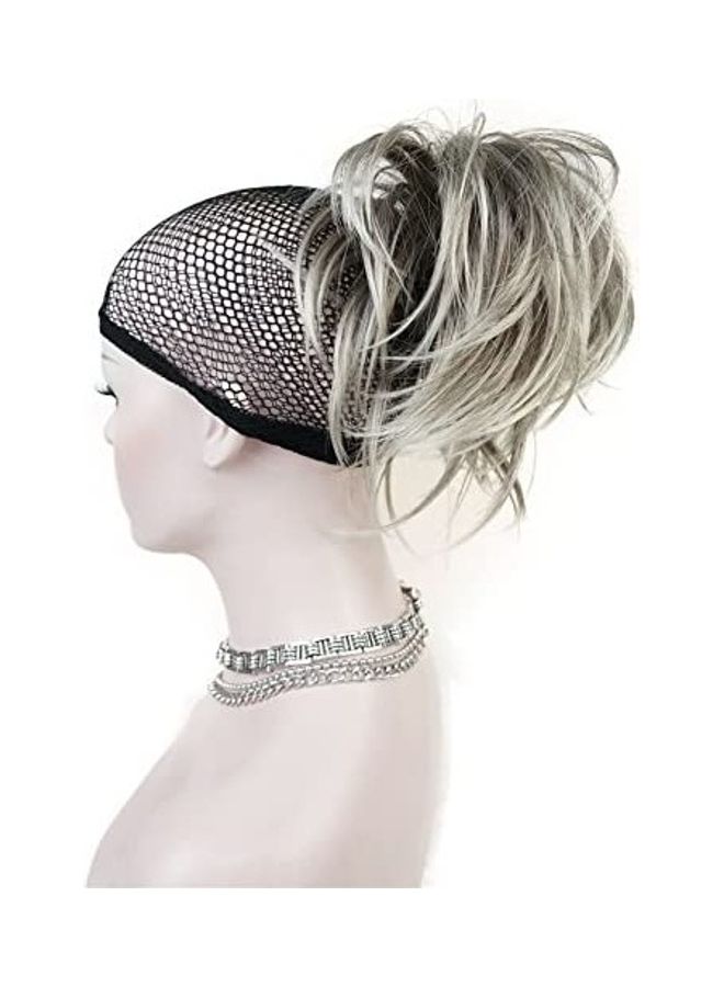 Synthetic Ponytail Clip on Straight Wig Multicolour 8.43inch