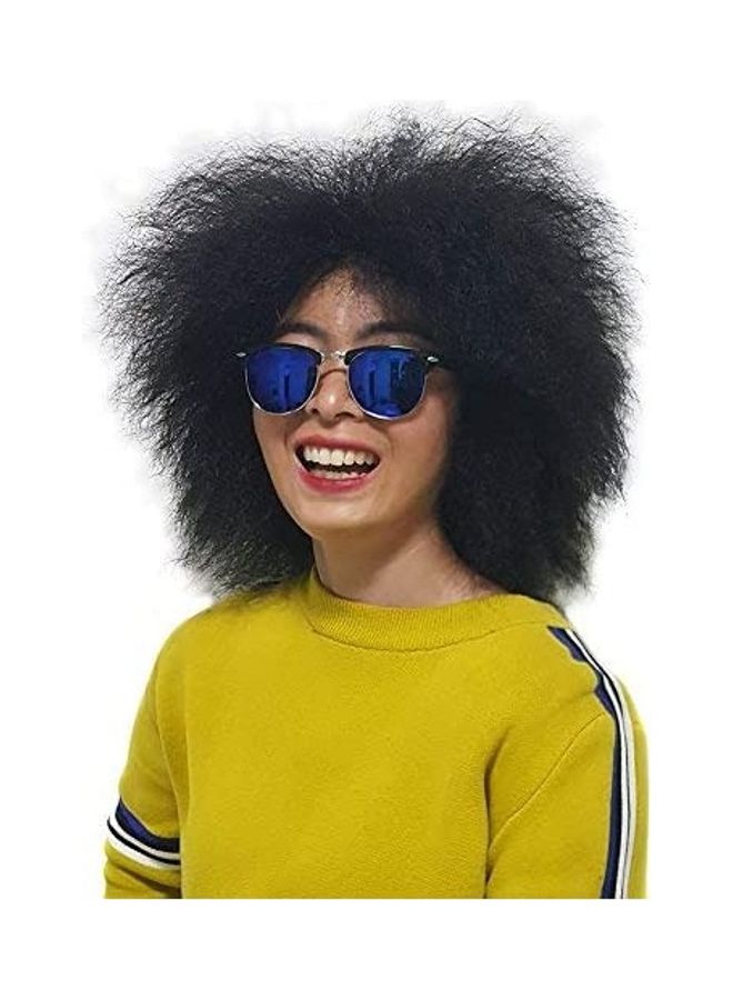 إكستريند شعر مستعار صناعي قصير ومجعد بتصفيفة إفريقية متعدد الألوان 15.39بوصة