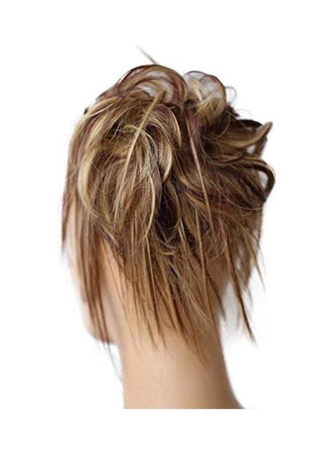 Prettyshop Hairpiece PRETTYSHOP Hairpiece Hair Rubber Scrunchie Scrunchy Updos VOLUMINOUS Wavy Messy Bun dish  blonde mix #33H27 G19F Multicolor 8.11inch 