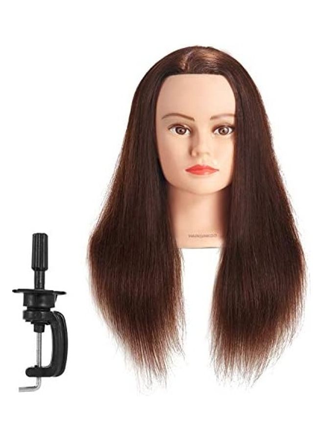 HAIRGINKGO Manikin Head Hairdresser Multicolour 10.9inch