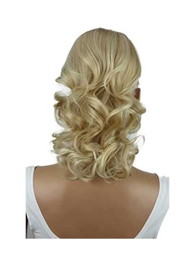 Prettyshop Hairpiece Ponytail Extension Draw String Gold 