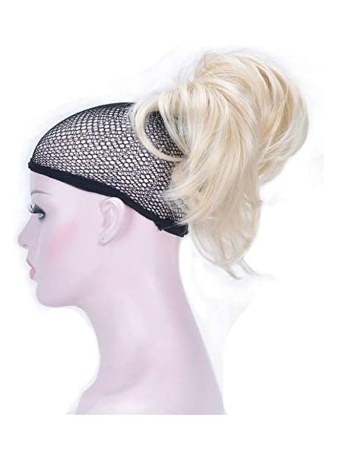 Aimole - Ponytail Claw Short Hair Wig Beige 8.43inch - Image 1