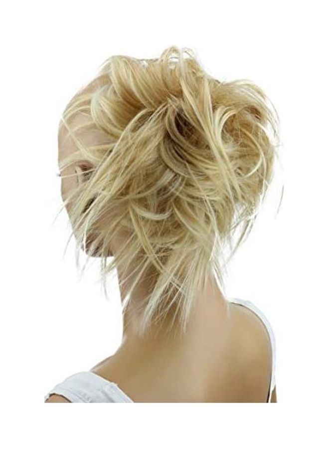 Prettyshop Hairpiece - Hair Rubber Wig Gold - Image 1