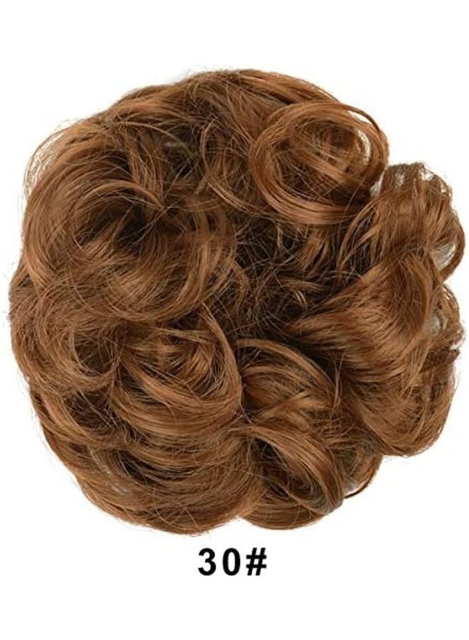 BARSDAR Messy Hair Bun Extension Brown