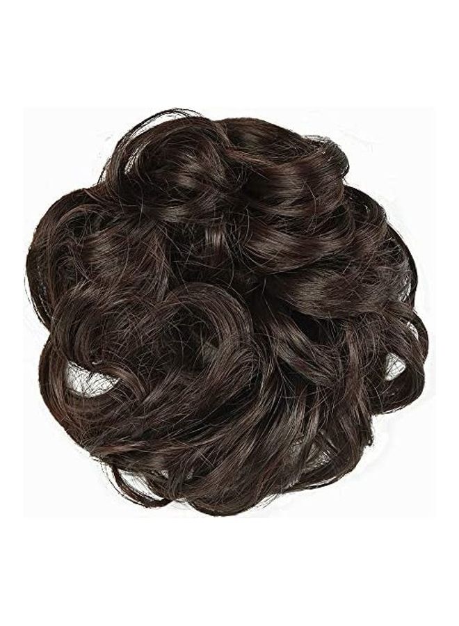 BARSDAR Messy Hair Bun Extension Brown
