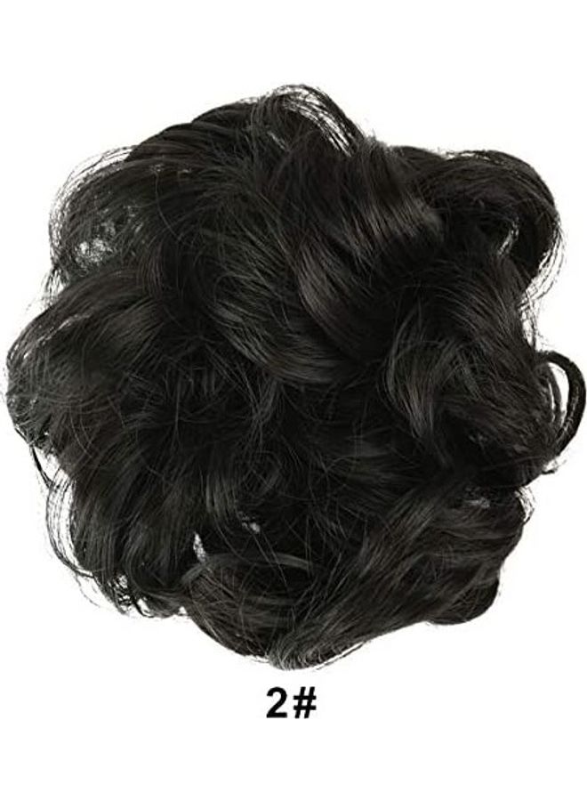 BARSDAR Messy Hair Bun Extension Black