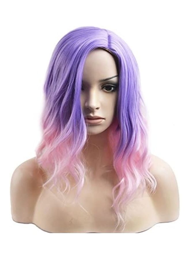 BERON Short Curly Bob Wig Charming Multicolour 