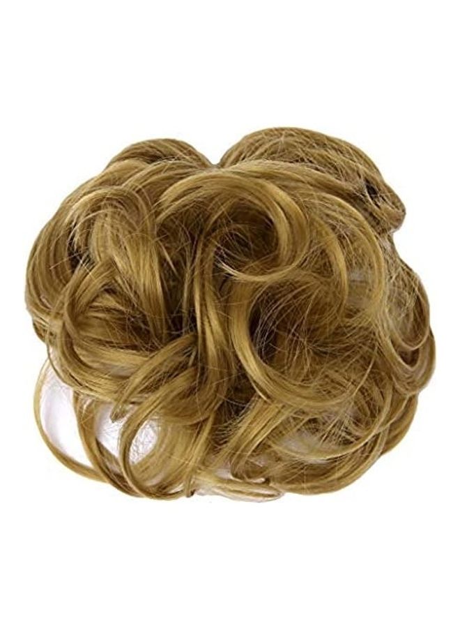 PrettyWit - Short Curly Hair Extension Messy Brown - Image 1
