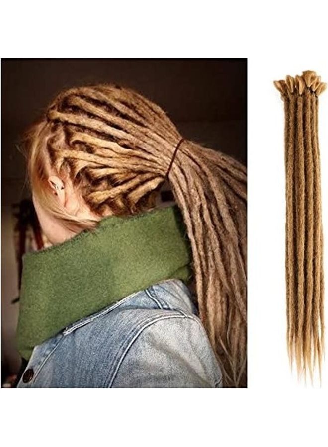 Dansama Hip-Hop Style Dreadlocks Hair Extension Brown 20inch 