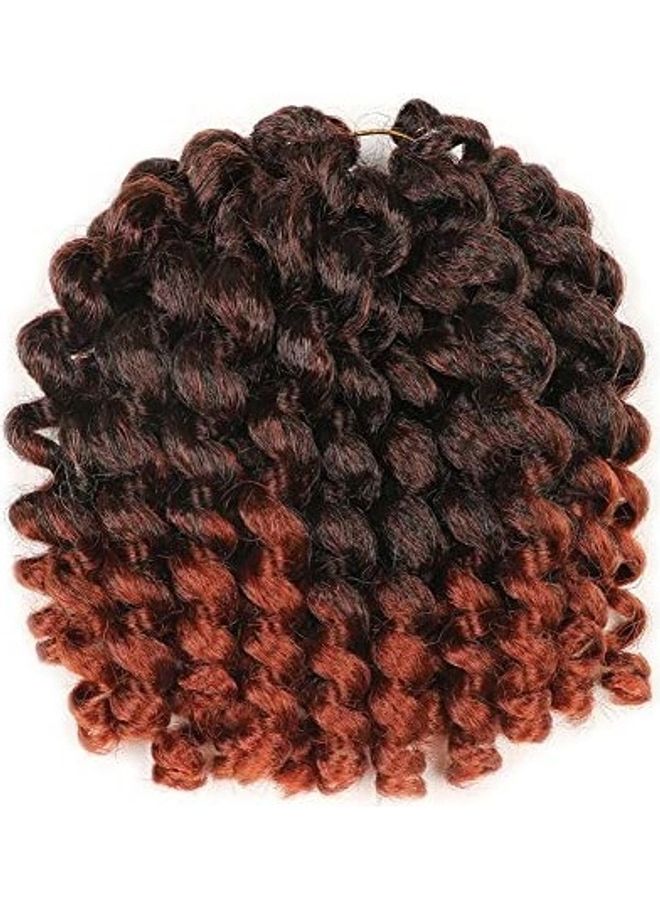 إكستريند مجموعة وصلات شعر كيرلي بواسطة أداة التجعيد من 5 قطع بني/أسود 15.39بوصة