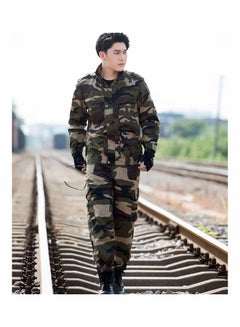 Generic Camouflage Suit Thickened Uniform Clothing Set Multicolour  - Image 1
