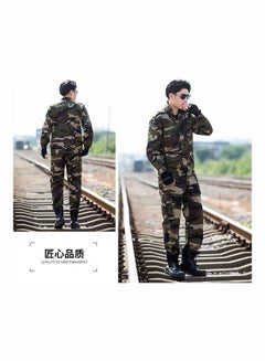 Generic Camouflage Suit Thickened Uniform Clothing Set Multicolour  - Image 3