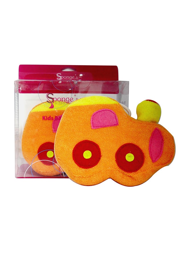 SPC Bath Sponge For Kids Orange - Image 2