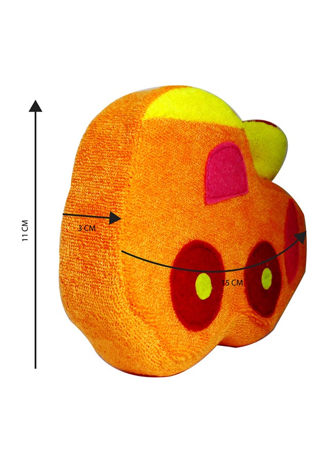 SPC Bath Sponge For Kids Orange - Image 3