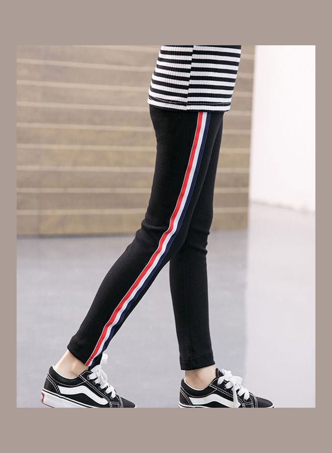 Kid Girls Pure Cotton Fashion Sports Leggings Multicolour - Image 3
