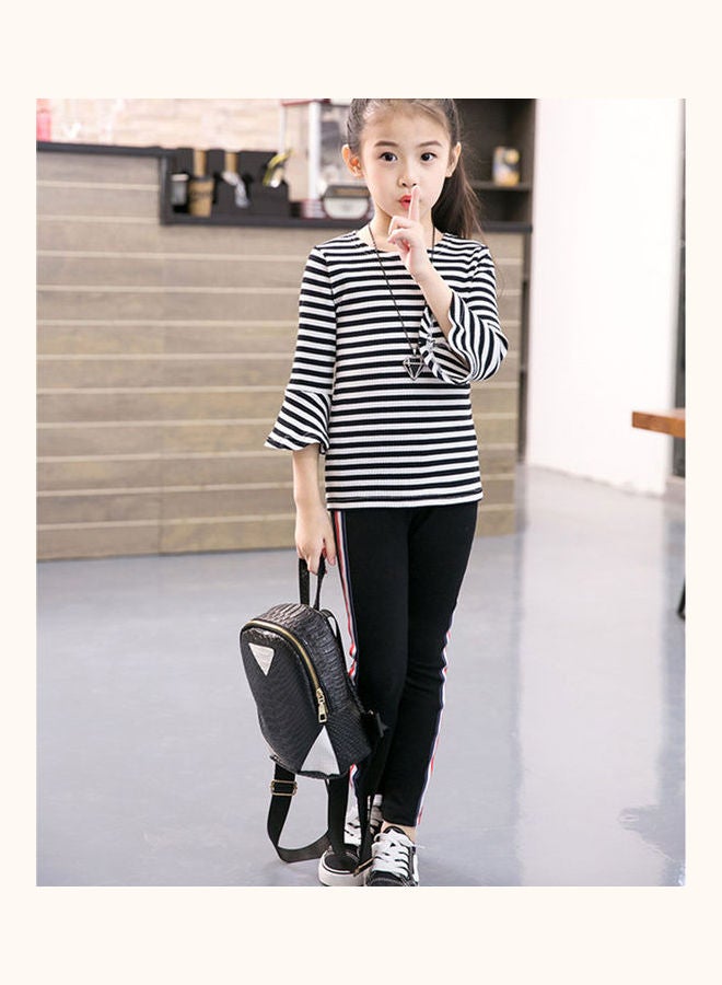 Kids Girl Pants Pure Cotton Fashion Sports Leggings Multicolour - Image 4