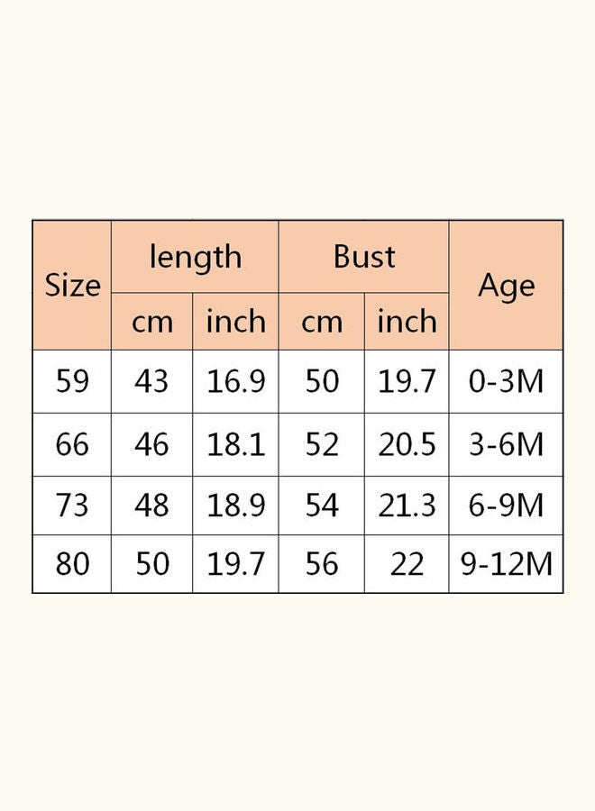 Generic - Newborn Baby Romper One-piece Conjoined yellow - Image 1