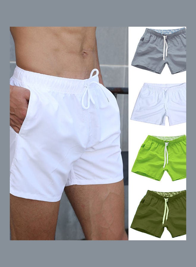 Surfing Beach Summer Men's Shorts white - Image 2
