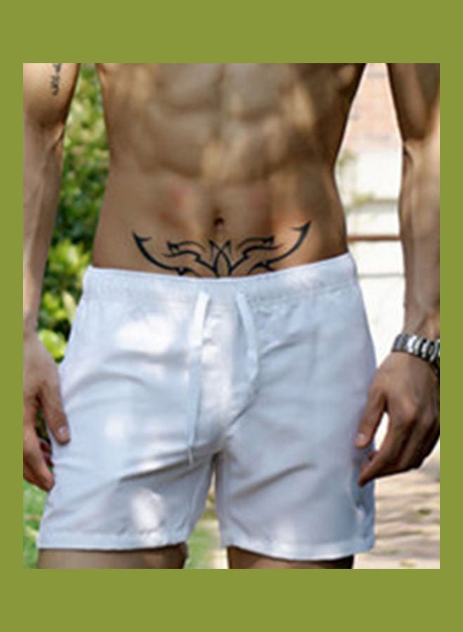 Surfing Beach Summer Men's Shorts white - Image 4