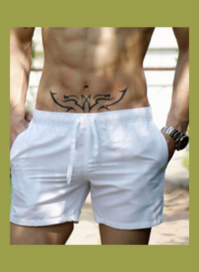 Surfing Beach Summer Men's Shorts white - Image 5