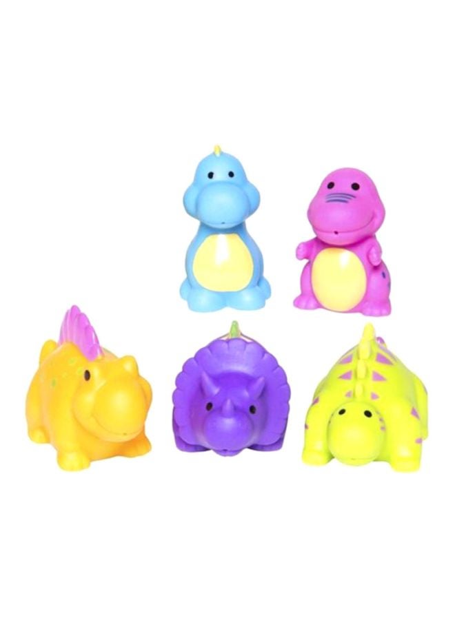 Beauenty 5-Piece Baby Bath Dinosaur Spray Water Toy