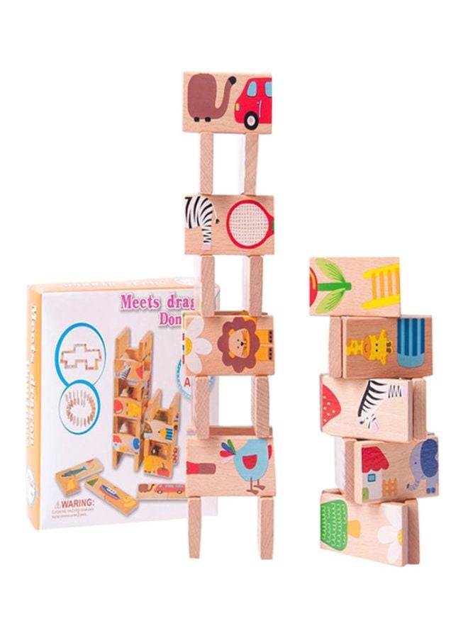 Beauenty 28-Piece Blocks Toy Set 113.5x13.5x3.5cm - Image 1