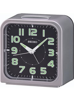 Seiko Lumibrite Bell Alarm Clock Silver 10.5 x 10.4 x 6.8cm 