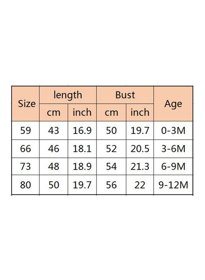 Generic - Baby Boy and Girl Cartoon Printing Short Sleeve Romper Bodysuit Multicolour - Image 1