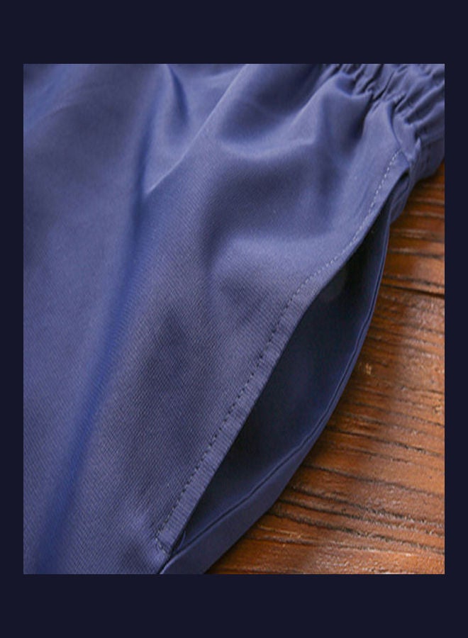 Summer Thin Casual Sports Short Navy - Image 4