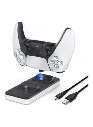 Portable Charging Station for PS5 Controller with 2 Removable Type C Port Wired - v1608638104/N43273027A_1