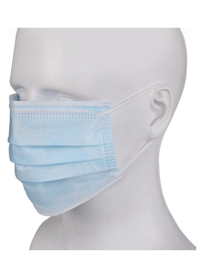 Disposable Face Mask, 25-Piece, Pack Of 2 Blue - v1608638590/N43273818A_4