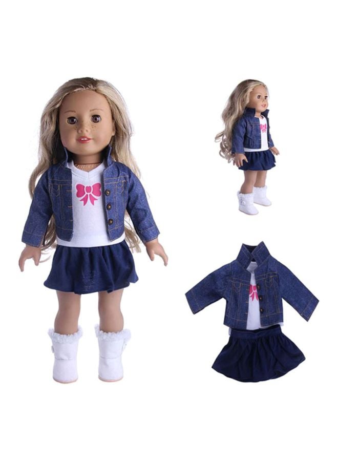 Beauenty 18-Inch American Girl Doll Clothes Pack Of 3 - Image 2