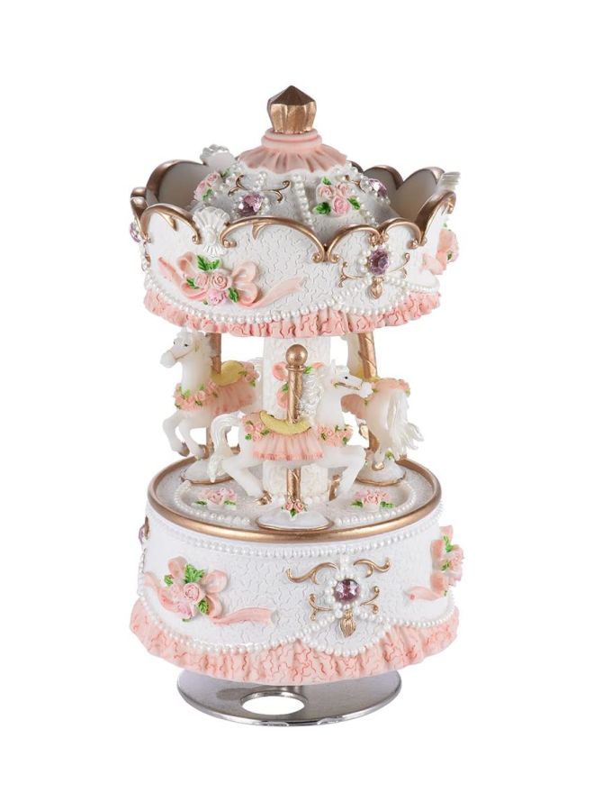 Beauenty Classic Playground Wooden Carousel Music Box - Image 2