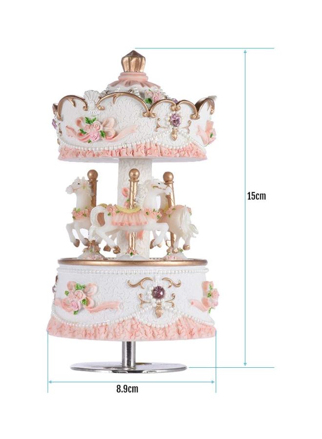 Beauenty Classic Playground Wooden Carousel Music Box - Image 5