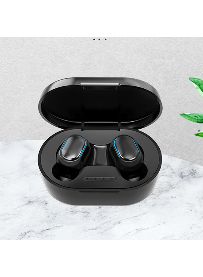 Wireless Earbuds With Charging Case Black - Image 2