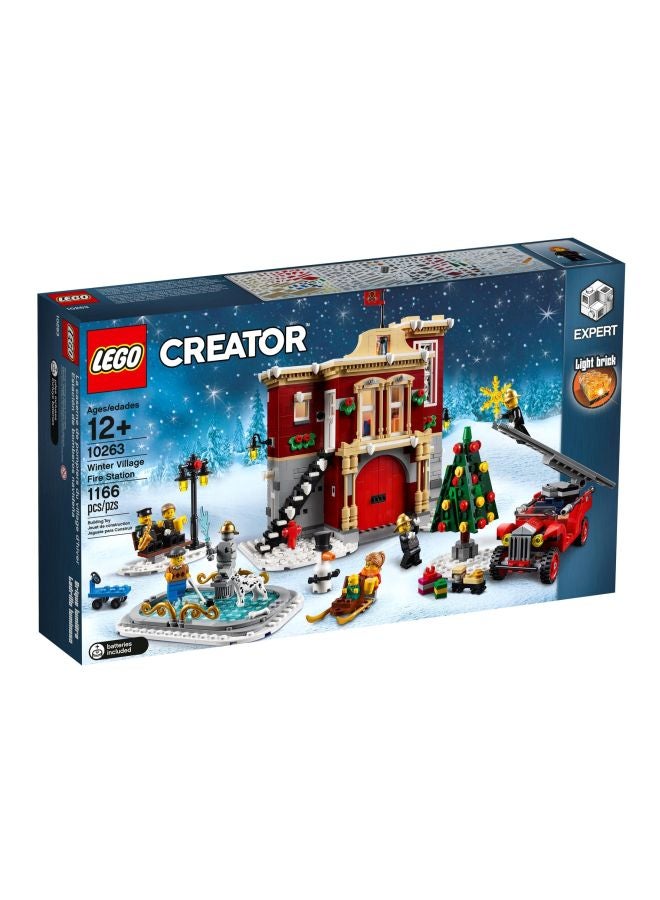 LEGO 10263 CREATOR Winter Village Fire Station 10263 6 12+ Years  - Image 2
