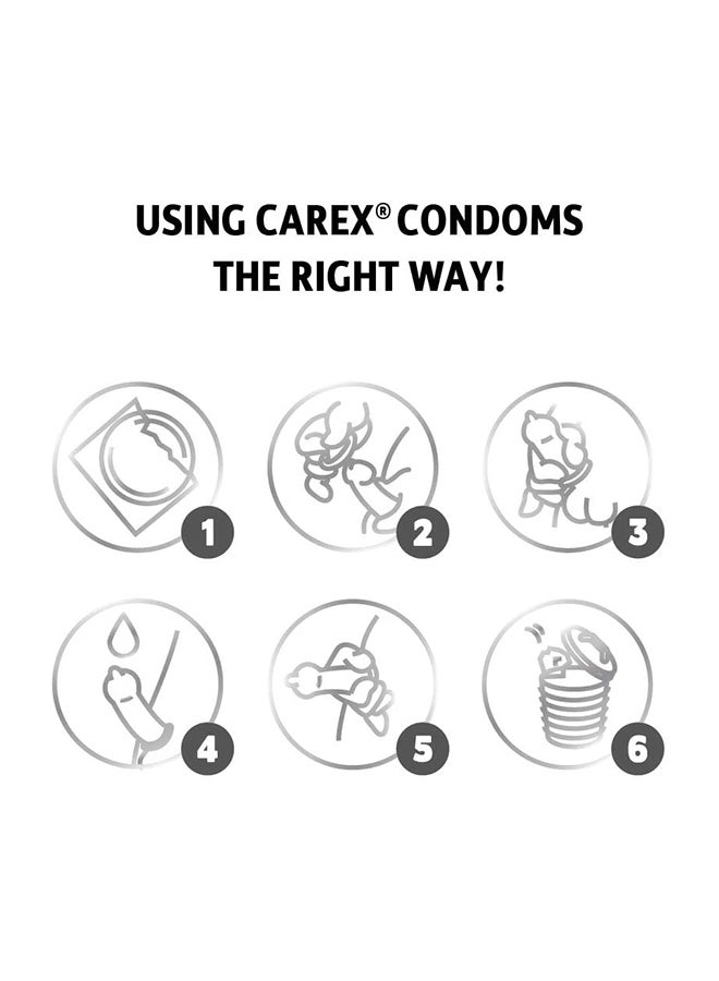 careX Pack Of 3 Classic Condom (36 Count) - Image 4