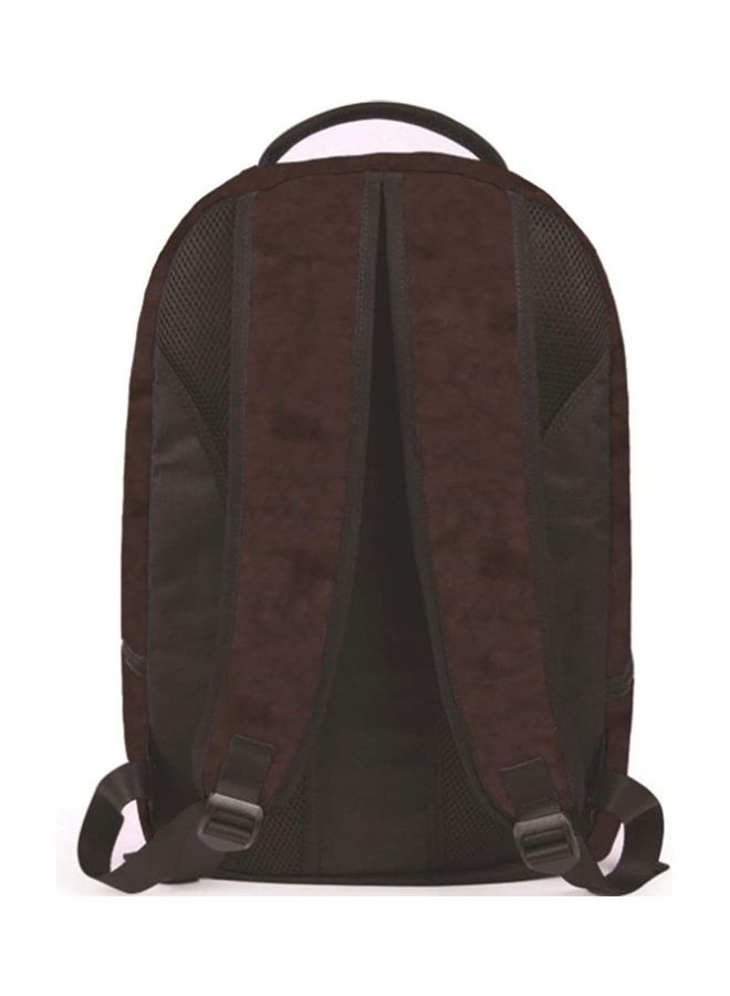 3D Funny Monkey Face Travel Backpack Multicolour - Image 3