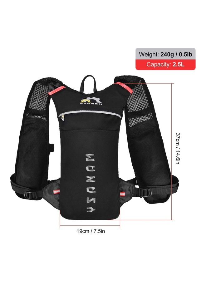 Hydration Vest Backpack black  - Image 3